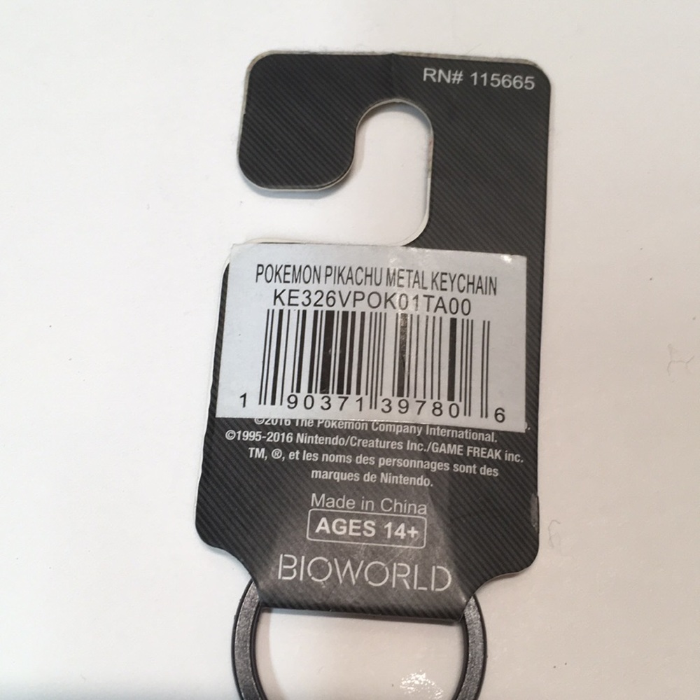 NWT Pokémon Pikachu Metal Keychain price FIRM - Picture 6 of 10